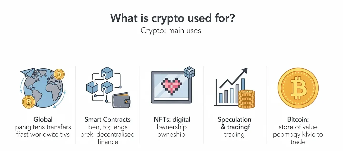 What is crypto used for