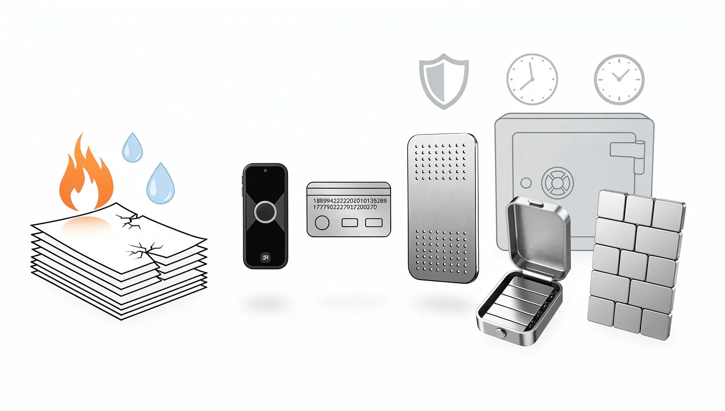 Metal backup the right choice for long-term storage
