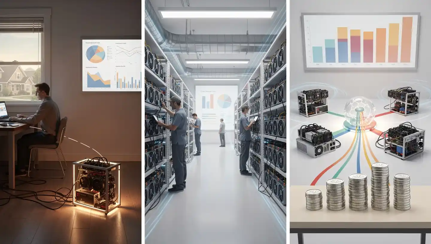 Hash rate and mining profitability
