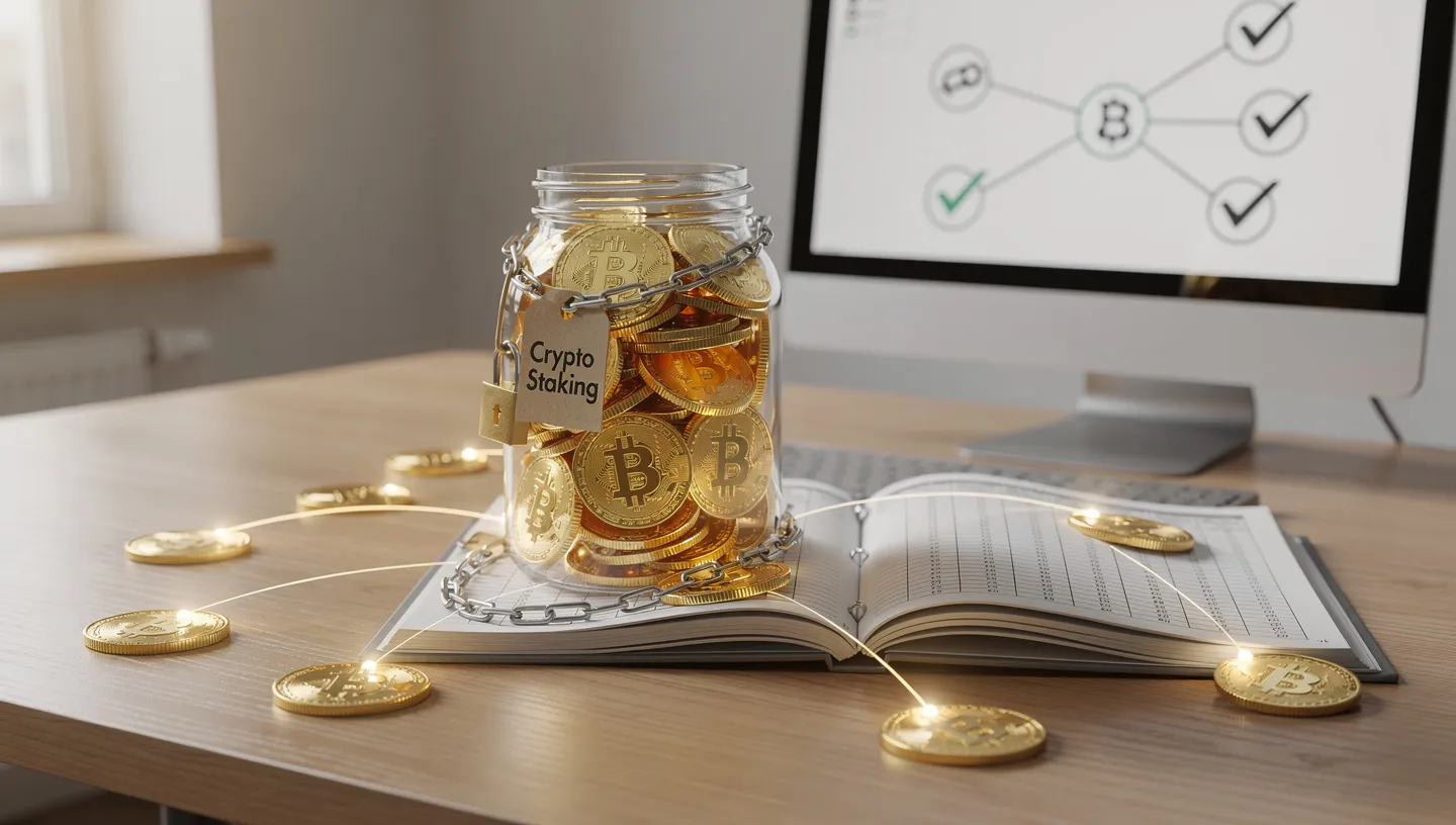 What is crypto staking