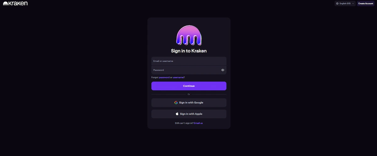 How to Open a Kraken Account